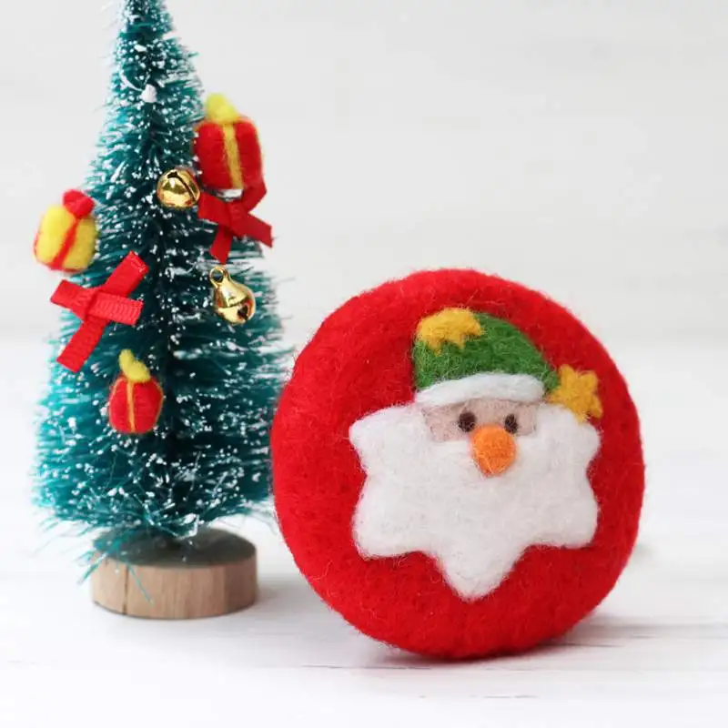 Creatibe НОВАЯ РОЖДЕСТВЕНСКАЯ брошь DIY ВЕНОК Санта Клаус Рождественская елка узор