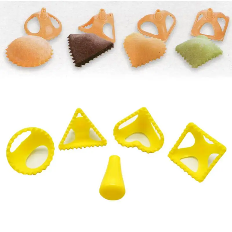 Нетоксичные DIY Инструменты для выпечки 4 шт в форме сердца треугольник круглый