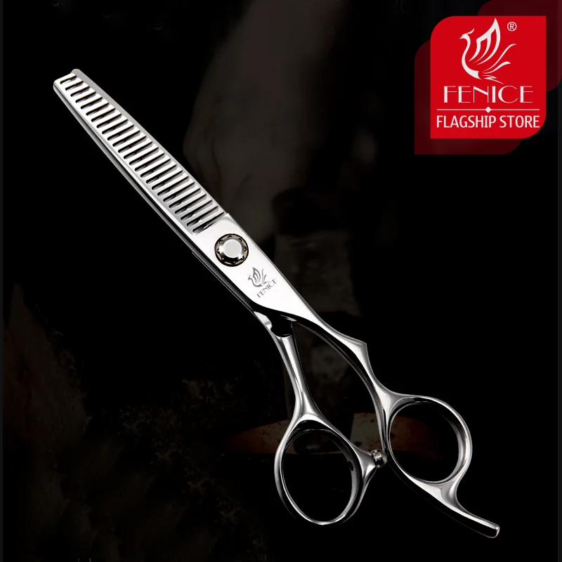 Профессиональные ножницы Fenice для филировки волос без следов Парикмахерские