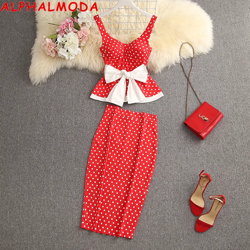Skirt 2pcs Fashion Suit