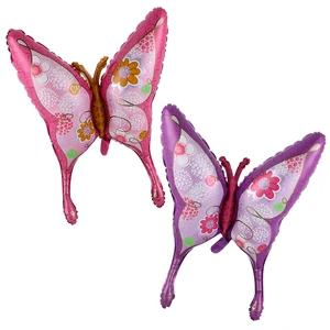 Воздушные шары в виде бабочек, 95x98 см, 1 шт.