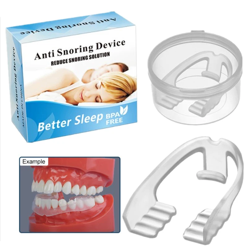 

Reusable Transparent Bruxism Adult Unisex Teeth Grinding Guard Sleep Mouthguard Splint Clenching Protector Tools With Box