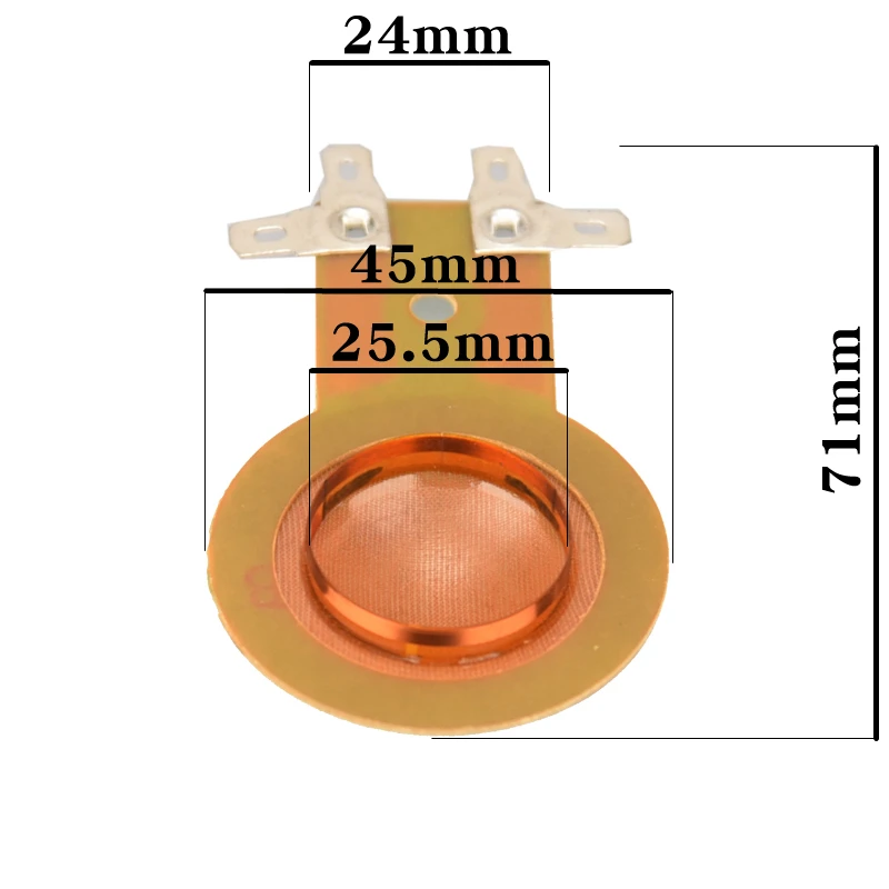 HIFIDIY в прямом эфире 1 дюймов 25 4 мм 5 ВЧ по индивидуальному заказу звуковая катушка