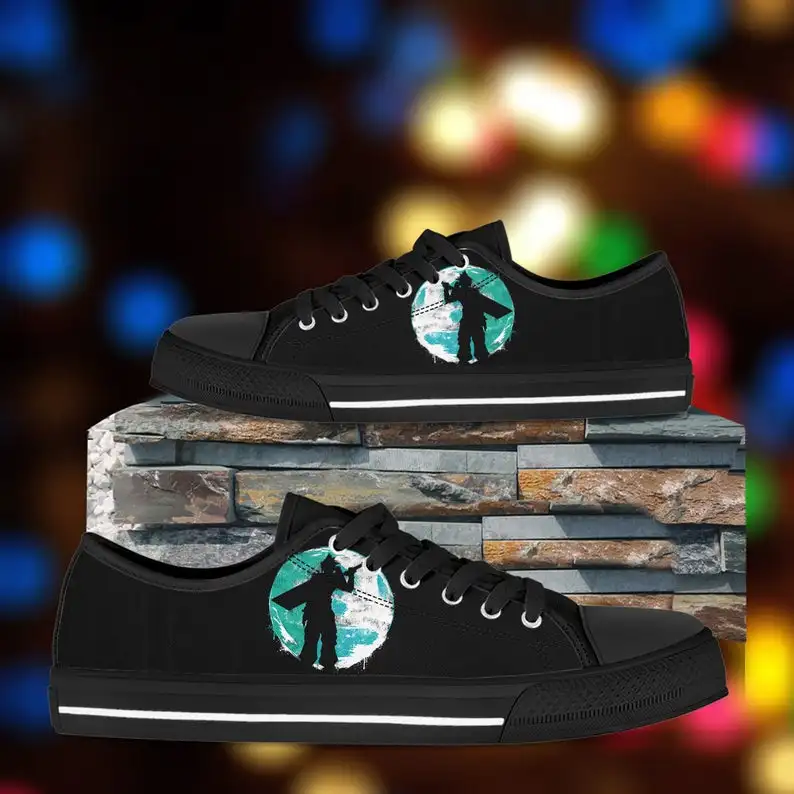 

Final fantasy shoes Mens Womens Designer Leisure Sneakers Men Casual Canvas Shoes Off White