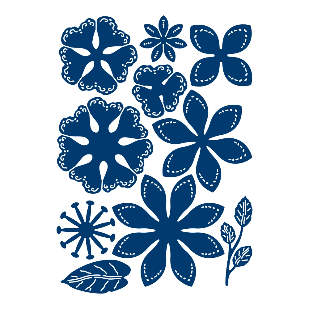 

Pretty leaf pattern Metal Cutting die New Arrival 2021 DIY Molds Scrapbooking Paper Making Cuts Crafts Template Handmade card
