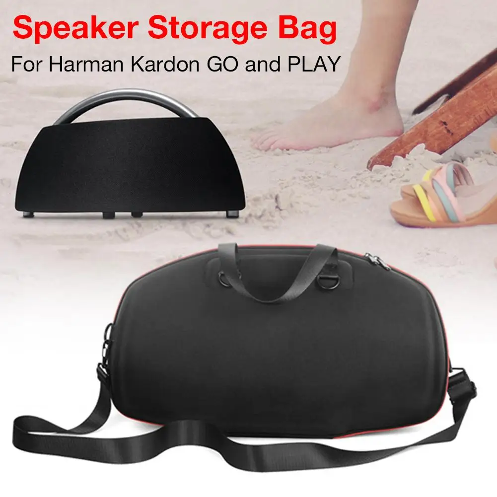 

Speaker Storage Bag Travel Protection Carrying Case Portable Bluetooth Speaker Pouch Suitable for Harman Kardon GO and PLAY