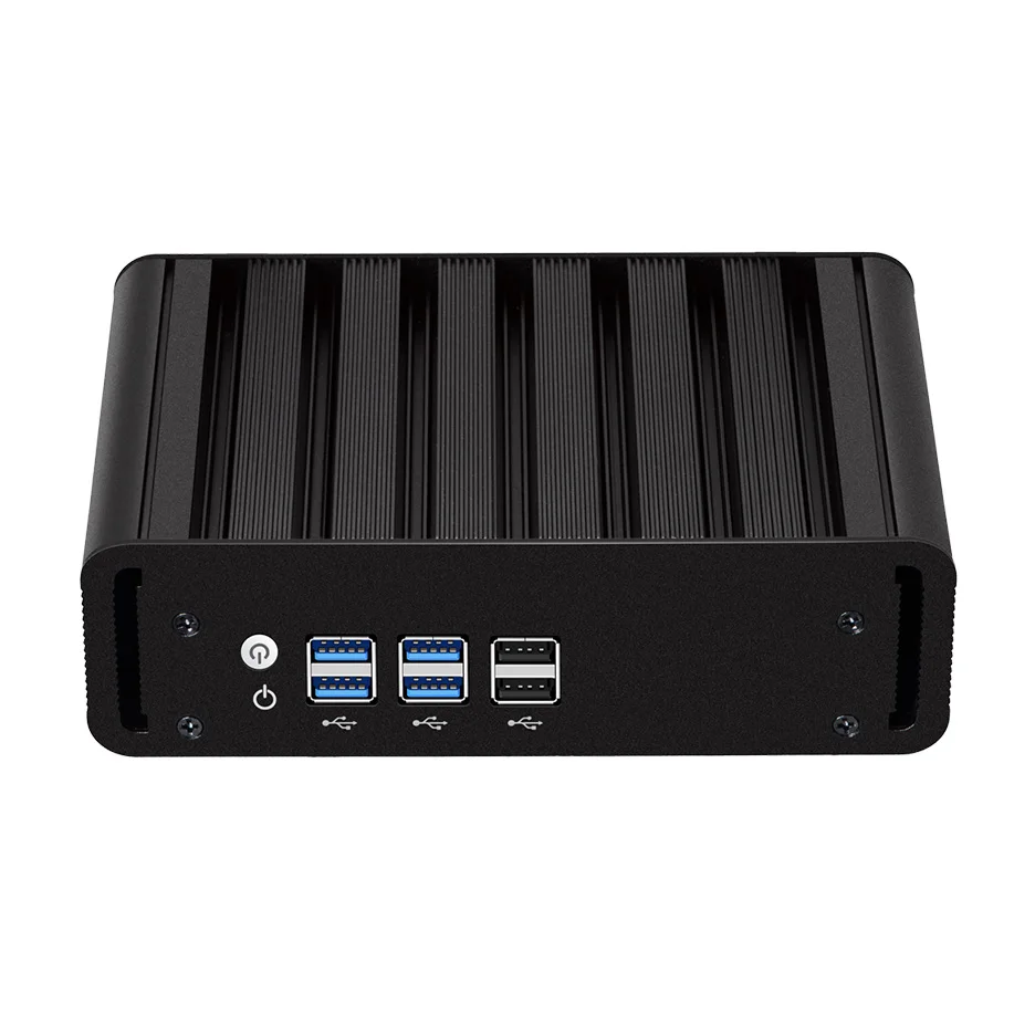 Мини ПК безвентиляторный Core i3 4010Y 4005U i5 4210Y i7 4500U Windows 10 HTPC HDMI 300M Wifi 8 * USB Office minipc