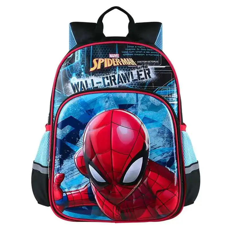 Disney New school bag for boy new 3D spider iron man captain america orthopedic primary student backpack Mochilas Escolares