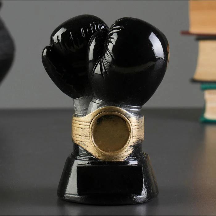 Кубок &quotБокс&quot черный 9х8х12 5см 4325845 | Спорт и развлечения