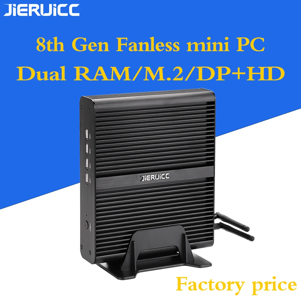 Офисный Рабочий ПК игровой htpc core i7 7th 8th gen процессор с двумя слотами оперативной