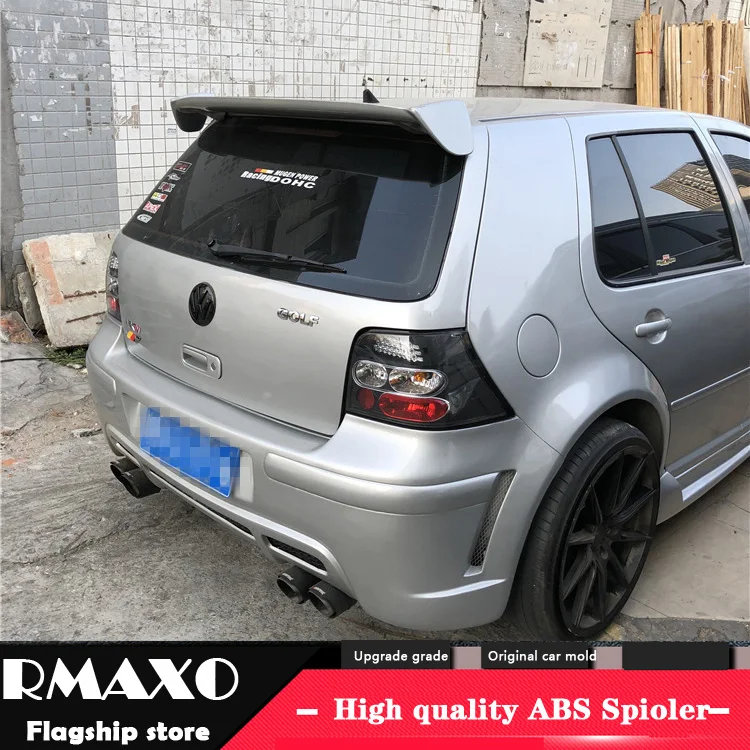 Спойлер для Volkswagen GOLF 4 2001 2006 mk4 высококачественный АБС пластик цветной задний