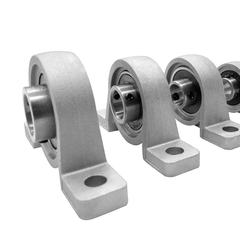 

4Pcs KP08 Pillow Block Mounted Ball Bearing (Diameter 8mm Bore) Zinc Alloy Pillow Block Bearing