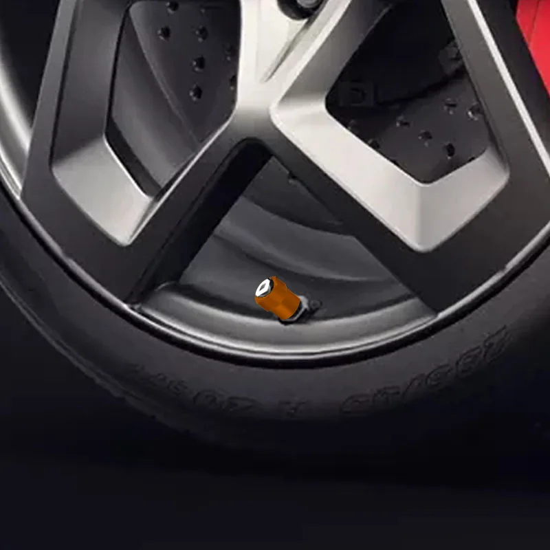 Колпачки на стержни клапана автомобильных шин 4 шт. алюминиевые колпачки для Land