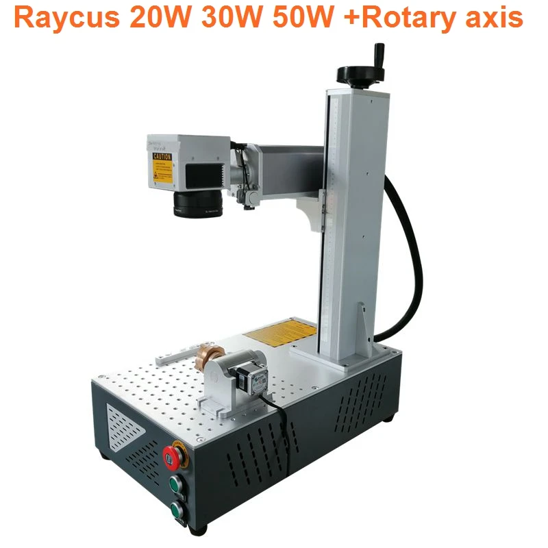 

fiber laser marking machine all in one 30w 200*200mm for nameplate ring stainless steel CE FDA cnc