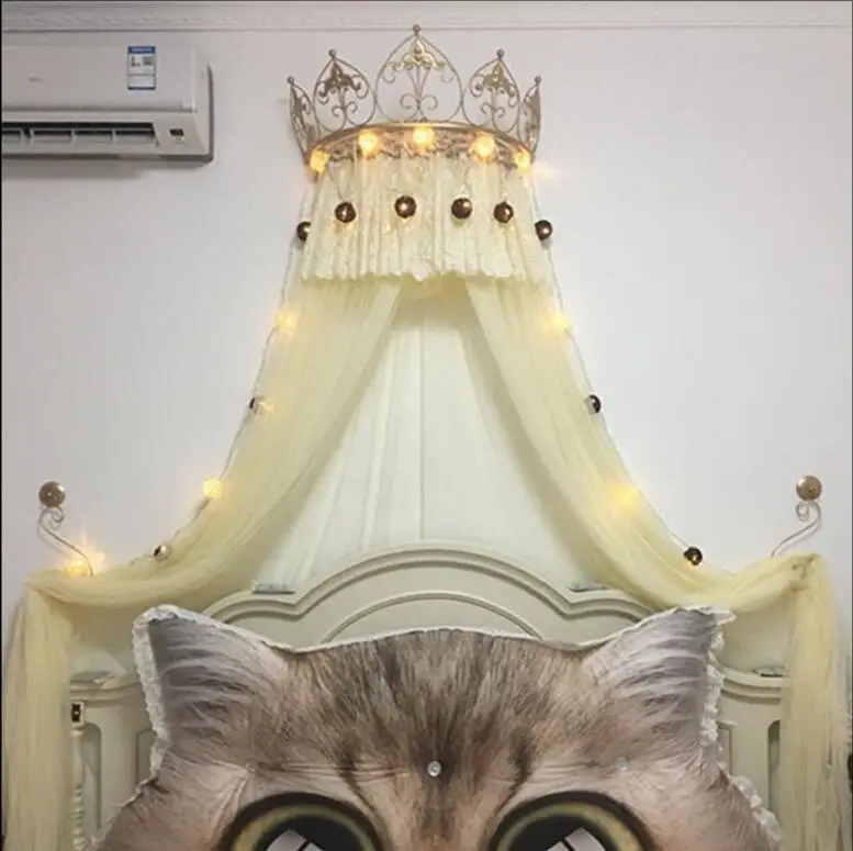 Curtain Frame Crown Princess Bedside Bracket Mosquito Net Frame