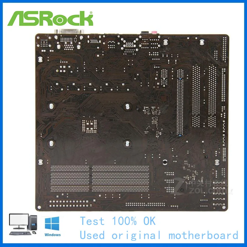 Материнская плата для ASRock 880GMH/USB3 компьютера USB2.0 SATA II AM3 DDR3 AMD 880G 880 б/у настольной