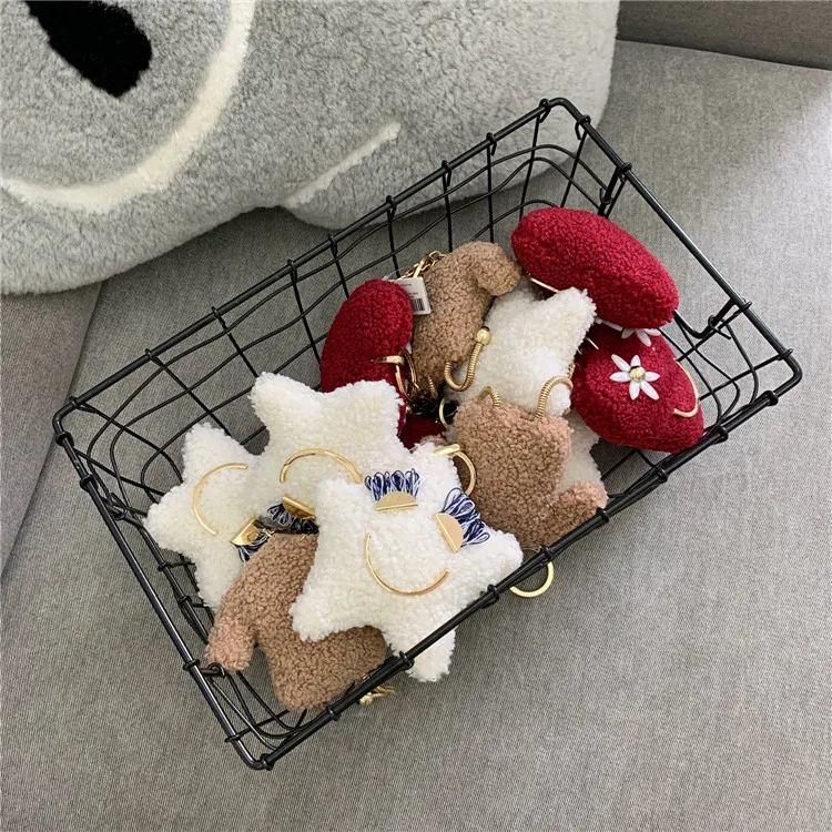 Муравей чучело брелок школьный ключ украшение кулон милое настроение розовая