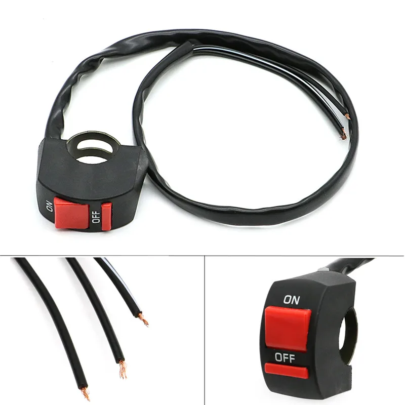 Кнопка включения/выключения на руль мотоцикла для квадроцикла 12 В постоянного
