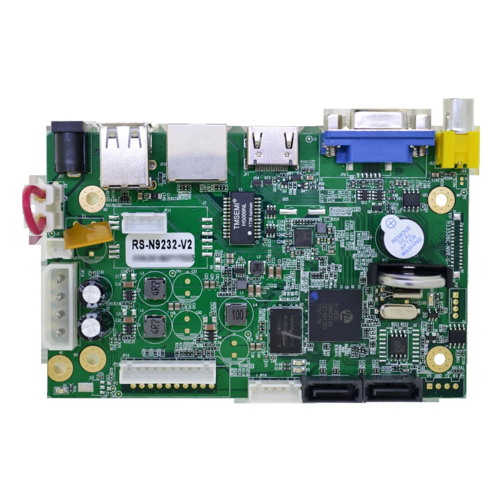 Сетевой видеорегистратор 32CH * 5.0MP H.265/H.264 NVR материнская плата DVR для IP камеры с 2 шт.
