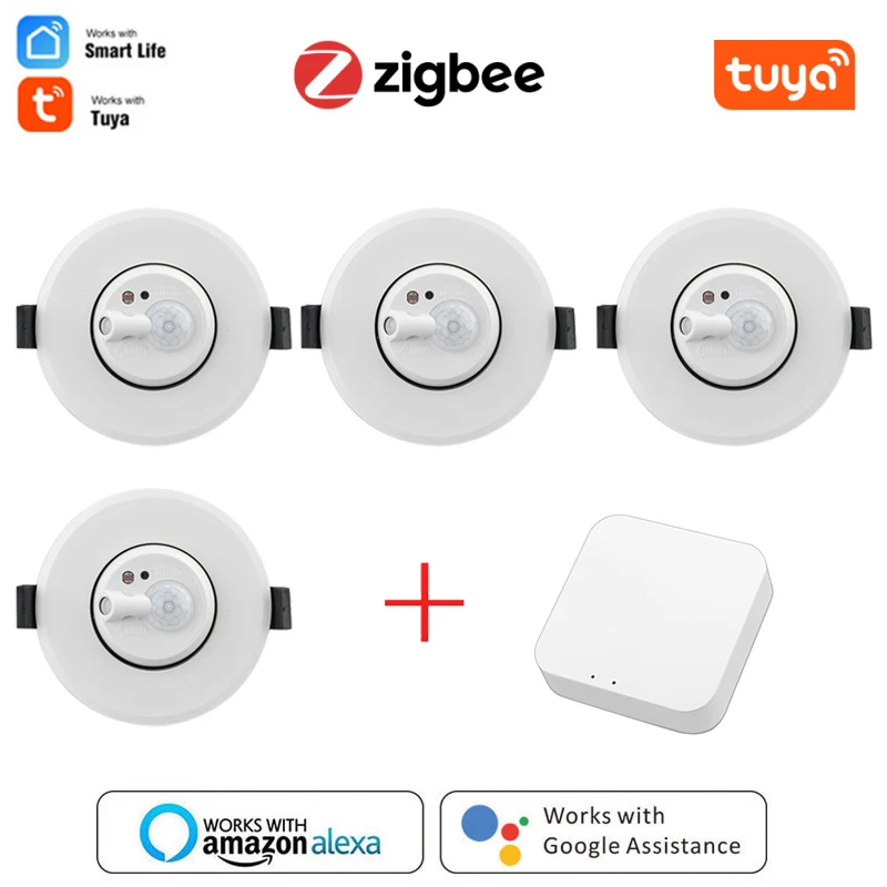 

Смарт-датчик движения ZigBee с Wi-Fi и ИК-датчиком движения