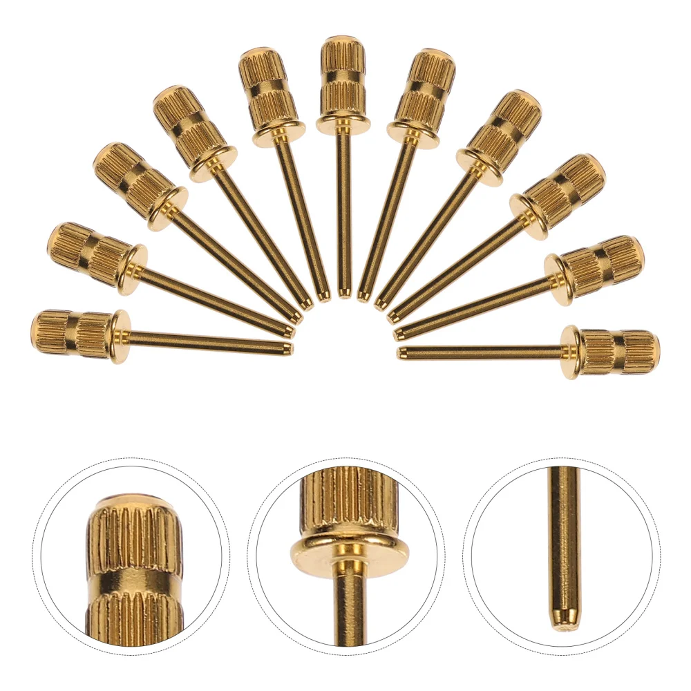 

20pcs Replacement Nail Drill Heads Manicure Nail Drill Bits Sanding Band Shaf