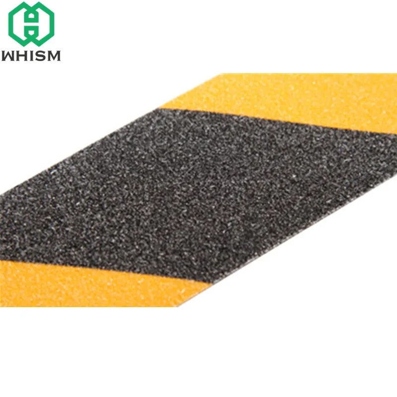 

WHISM Waterproof Frosted Surface Safety Tape Self Abrasive Stripe for Stairs Anti Slip Tread Step Warning Tapes Non Skid Sticker