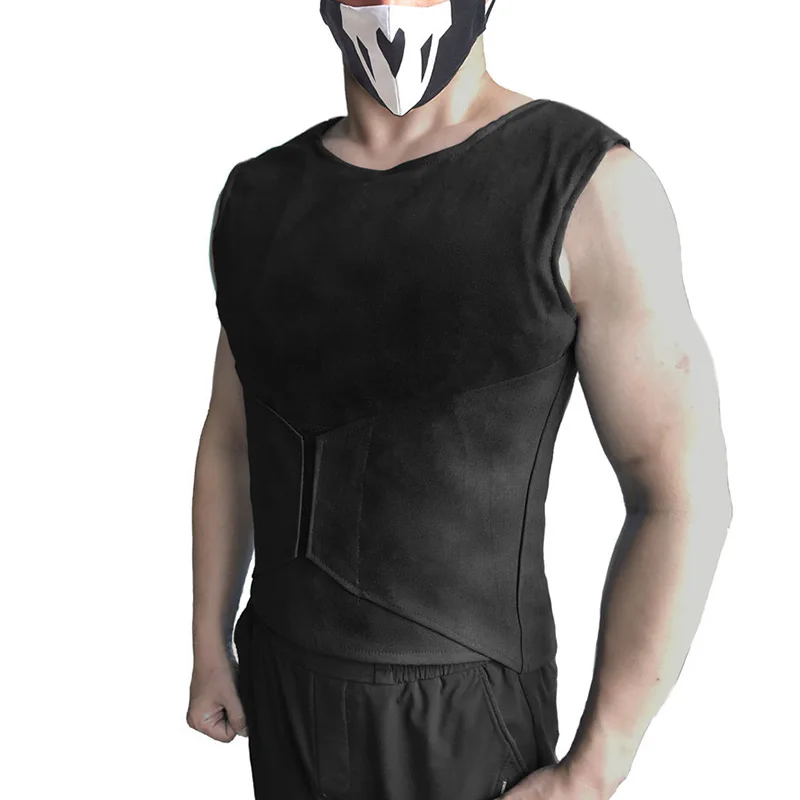 

Anti-stab clothing, men's anti-stab vest, hard dragon scale armor, slim fit, light invisible body protection, anti-cut top