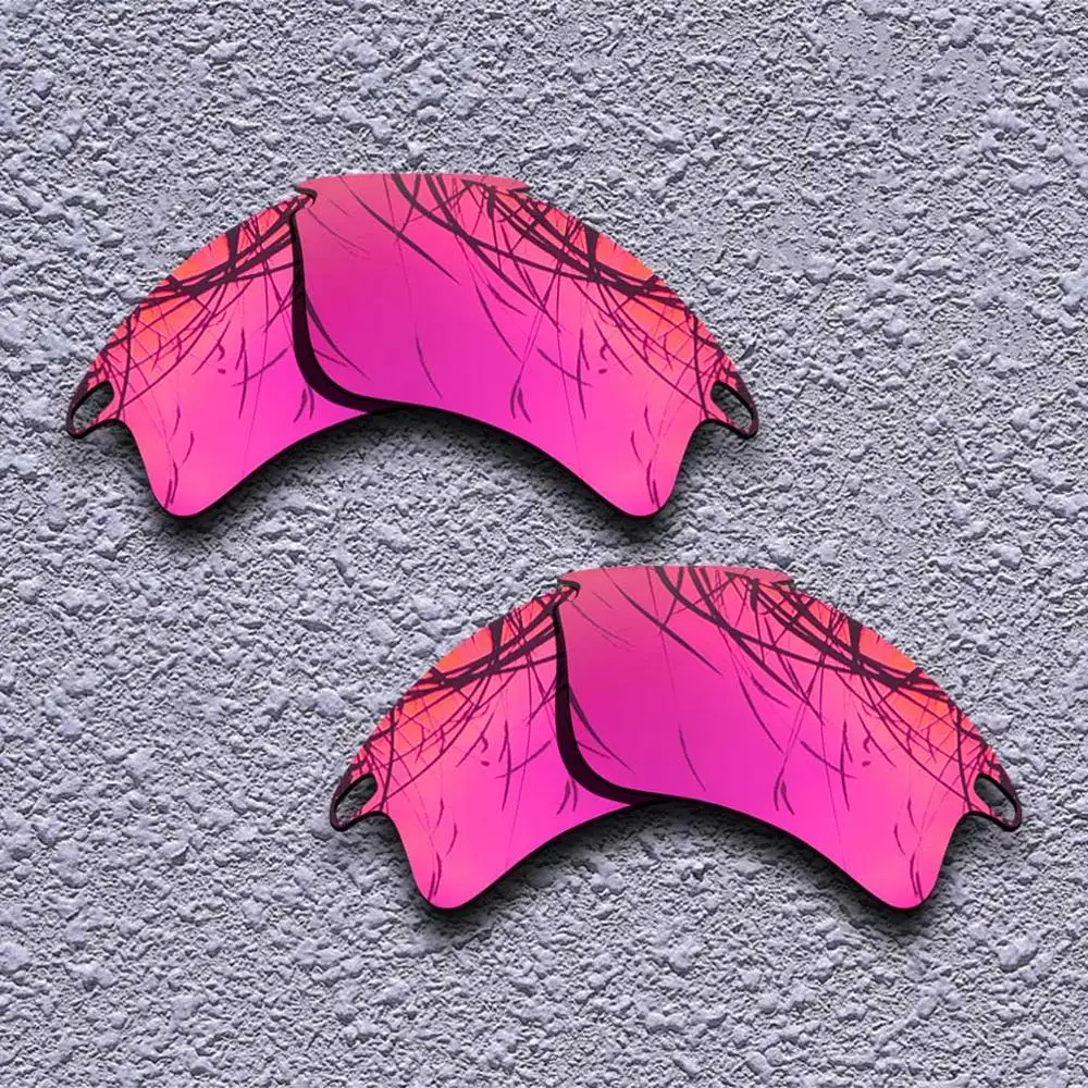 Purple Red-Red 2 Pairs Polarized Replacement Lenses for Oakley Fast Jacket XL Sunglasses- Multiple Choices - Цвет линз: Purple Red-Red
