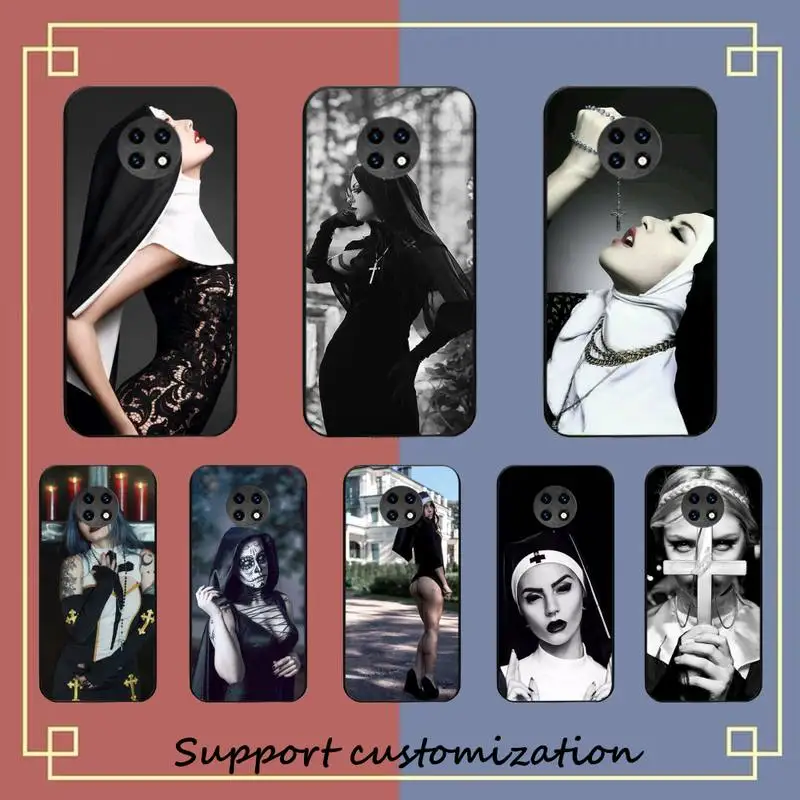 

Sister Style Nun Sexy Girl Phone Case For Xiaomi Redmi Note 8A 7 5 Note8pro 8T 9Pro TPU Coque for note 6pro Funda Capa