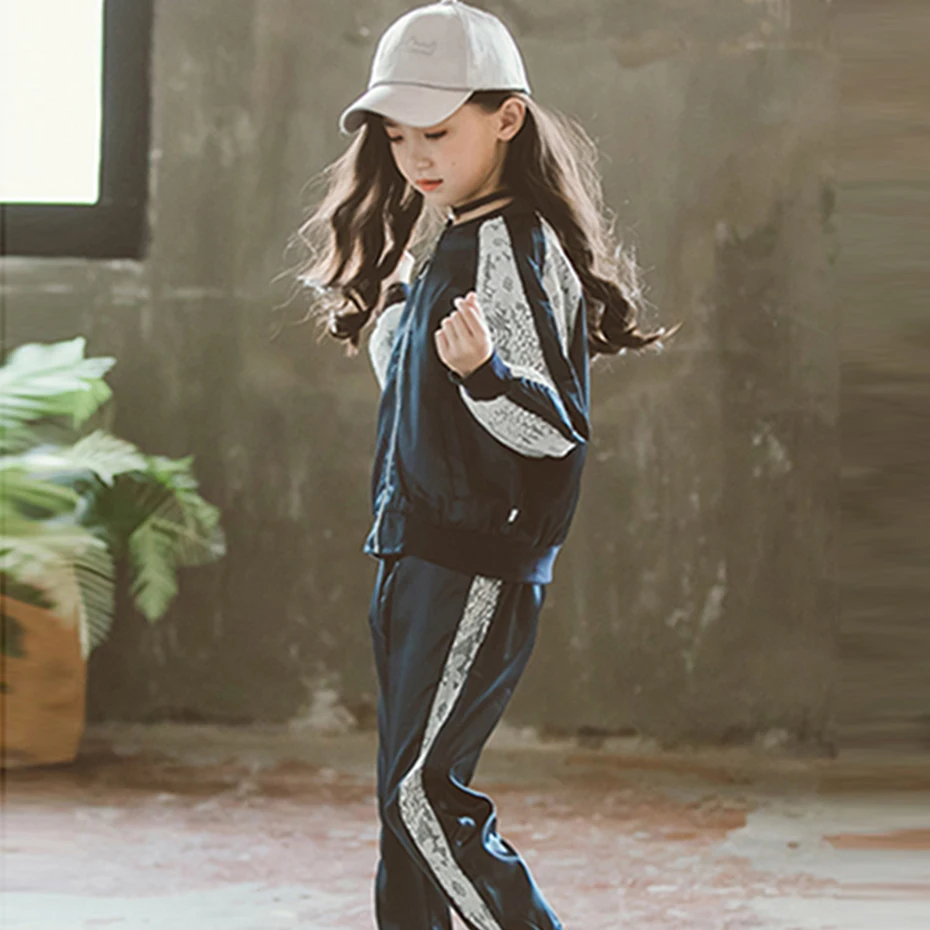 Одежда для подростков девочек кружевное платье с цветочным рисунком жакет и