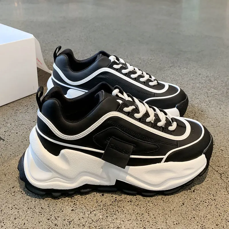 Designer Women's Chunky Sneakers Platform Vulcanize Shoes Women Shoes New Fashion Casual Female Footwear Zapato Tenis De Mujer