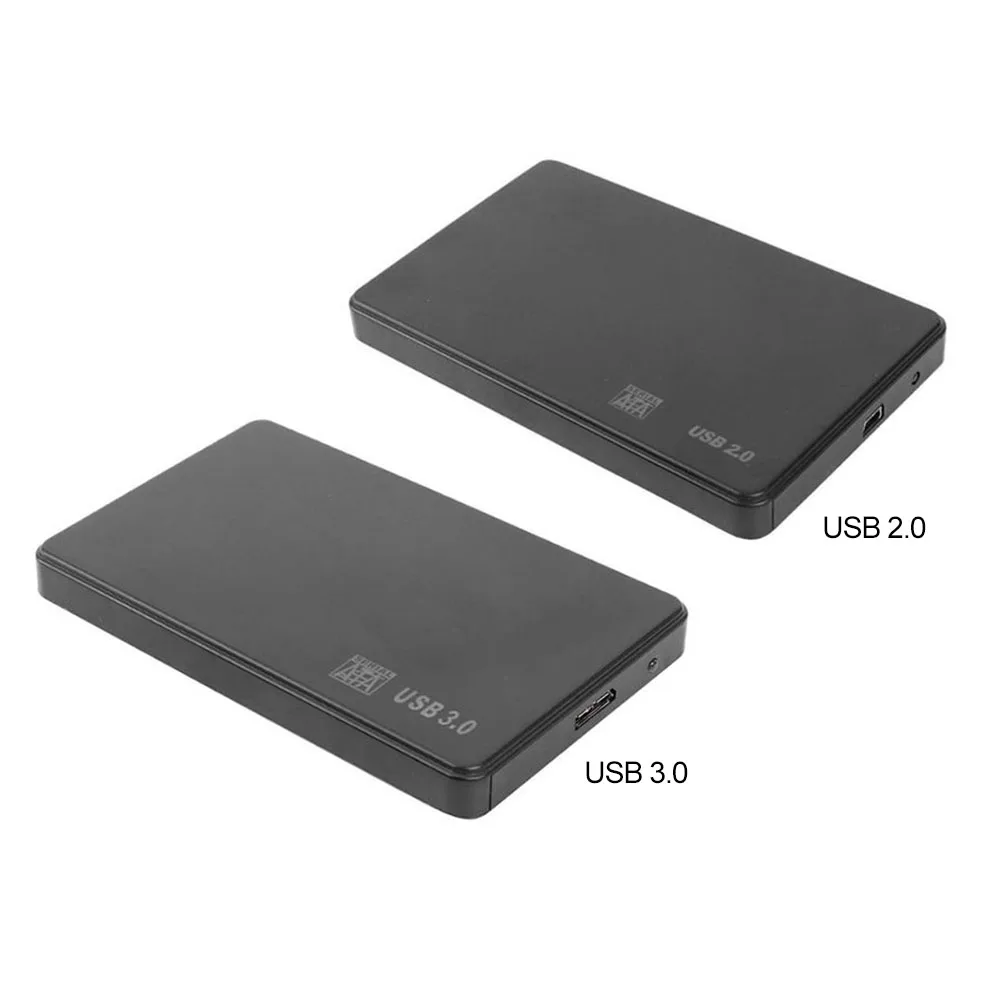 2,5 дюймов Sata жесткий диск, SSD, корпус для USB 2,0 3,0 Корпус адаптер 5 Гбит/с жесткий диск Корпус коробка поддержка 2 ТБ HDD диск для Windows