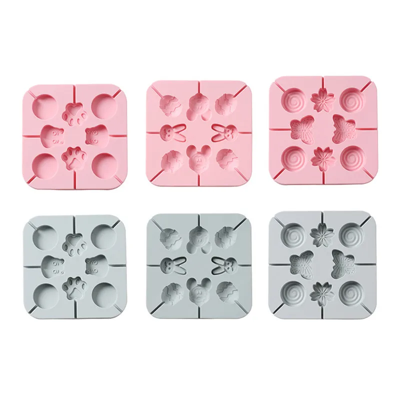 Силиконовая форма для леденцов и конфет JO LIFE Бумажные палочки формы украшения