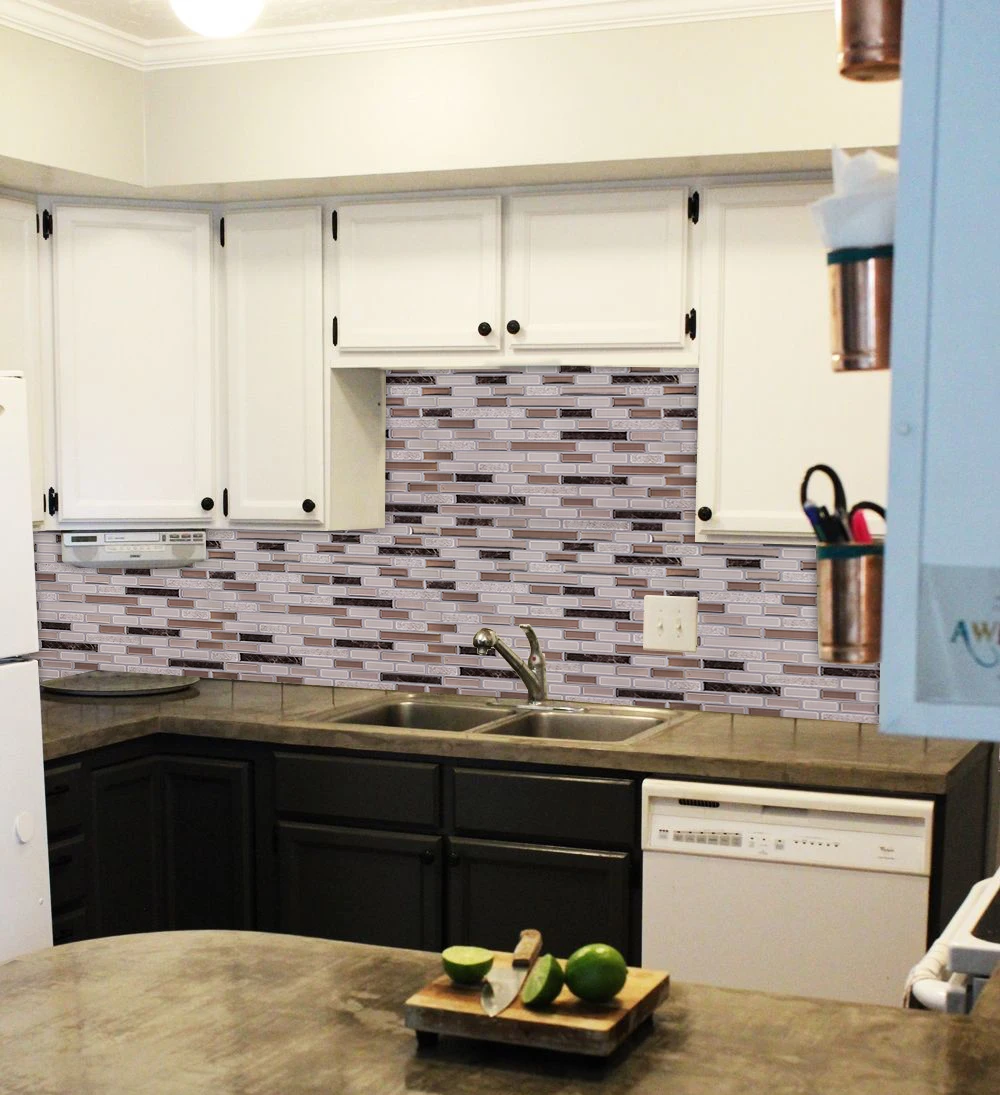 Яркая самоклеящаяся водостойкая плитка большого размера стикеры для обои с