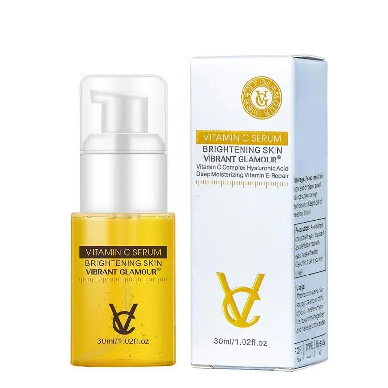 

30ml Vitamin C Face Serum Anti-aging Anti Fades Skin Fine Lines Care Essence Moisturizing Whitening Brighten Oil