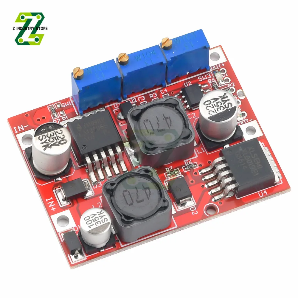 LM2577 LM2596 DC-DC повышающий понижающий модуль преобразователя Напряжения XL6019 для