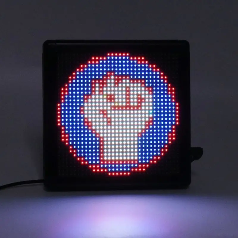 

Full-color Car Led Display Screen Visibility Wireless WiFi APP Remote Control