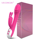 Силиконовый вибратор для женщин, водостойкий женский фаллоимитатор для вагины, клитора и точки G, интимные игрушки для женщин