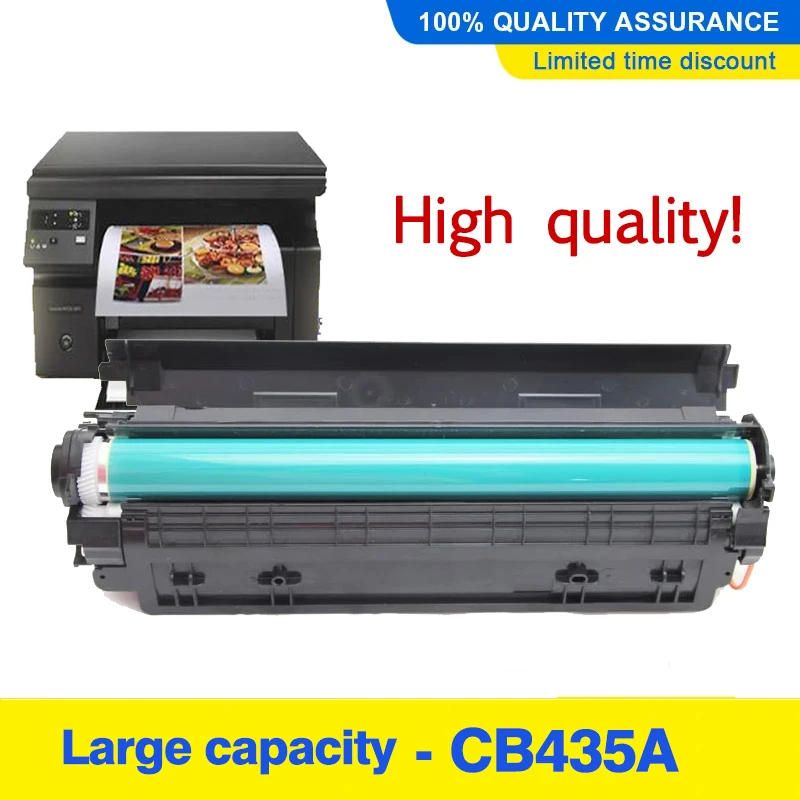 

Compatible Toner Cartridge CB435A 435a 435 35a for HP LaserJet P1002/P1003/P1004/P1005/P1006/P1009 Printer