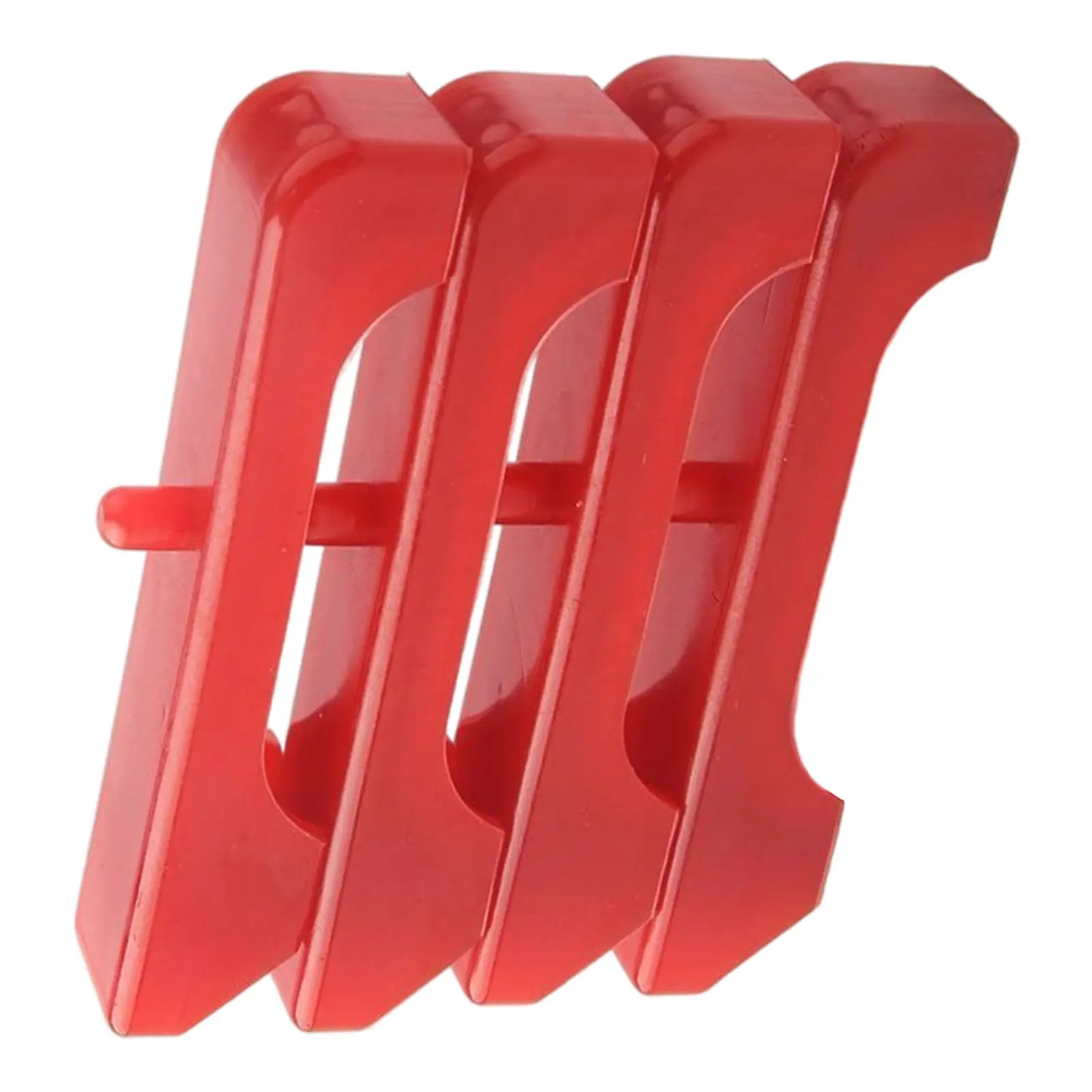 4x Auto Engine Radiator Insolators 7-1711 Direct Replacement Portable Accessory Red Urethane Fits for General Motor Vehicle | Автомобили и