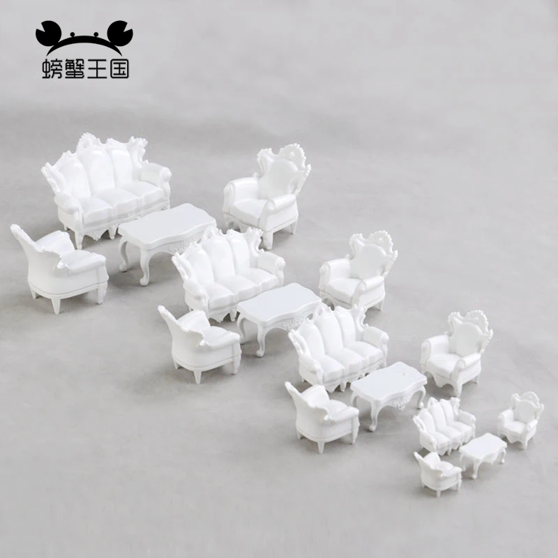 1 комплект масштаб 1/20 1/25 1/30 1/50 диван семейный набор миниатюрная архитектура для
