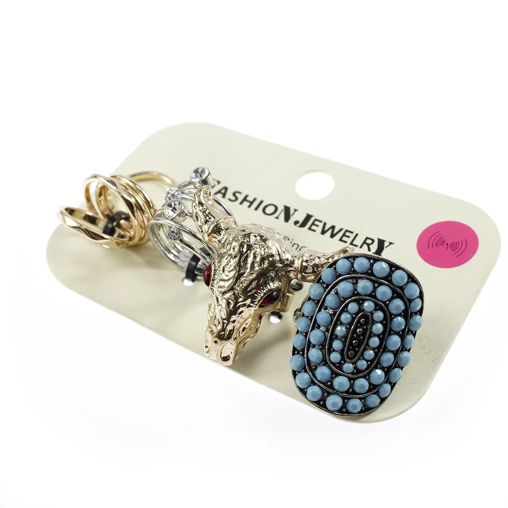 8 шт./компл. винтажный со стразами набор колец для женщин и мужчин модные золотые