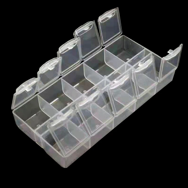 2 шт 10 слотов инструменты для вышивки картин со стразами прозрачные DIY Стразы