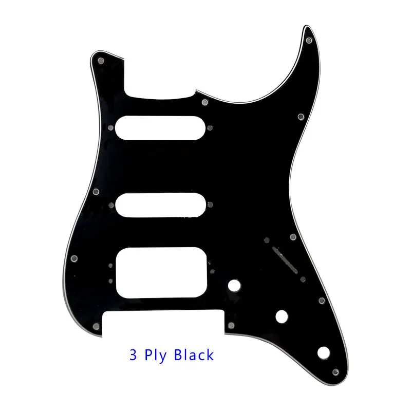 Детали для гитары Pleroo-для США 11 отверстий винтов с Floyd Rose Tremolo Brige St Hss Strat Pickguard
