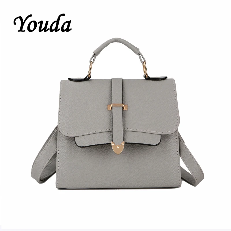 Женская сумка через плечо Youda Классическая однотонная в стиле ретро 2019 | Багаж и