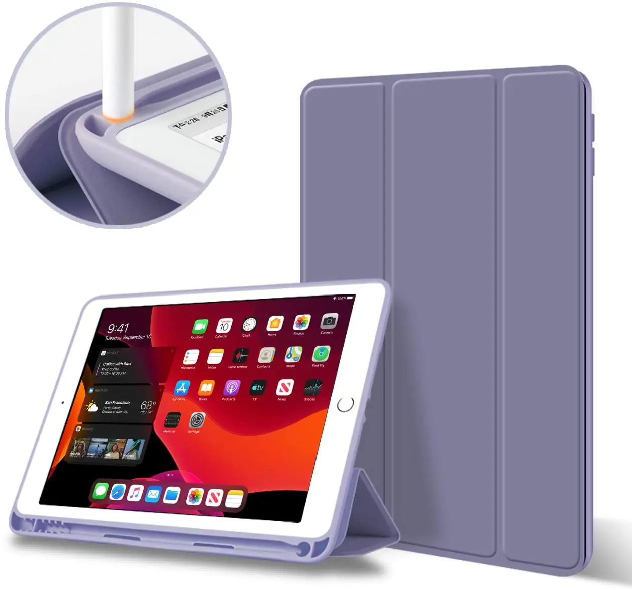 

Чехол для iPad 2018 2017 9,7 6-го 5-го поколения, Тонкий Магнитный флип-чехол из искусственной кожи с подставкой, умный чехол для iPad Air 1 2, Funda Coque