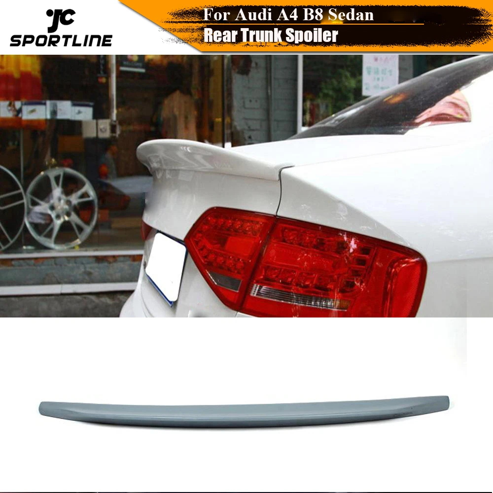 ПУ Неокрашенный Серый праймер задний багажник автомобиля спойлер крыла губы для