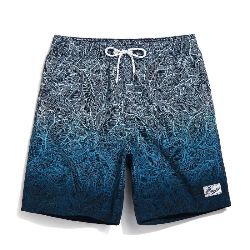 

Quick-drying Men Beach Shorts Swimwear Swimsuits Man Boardshorts Polyester Man New Trunks Bermuda Casual Trunks