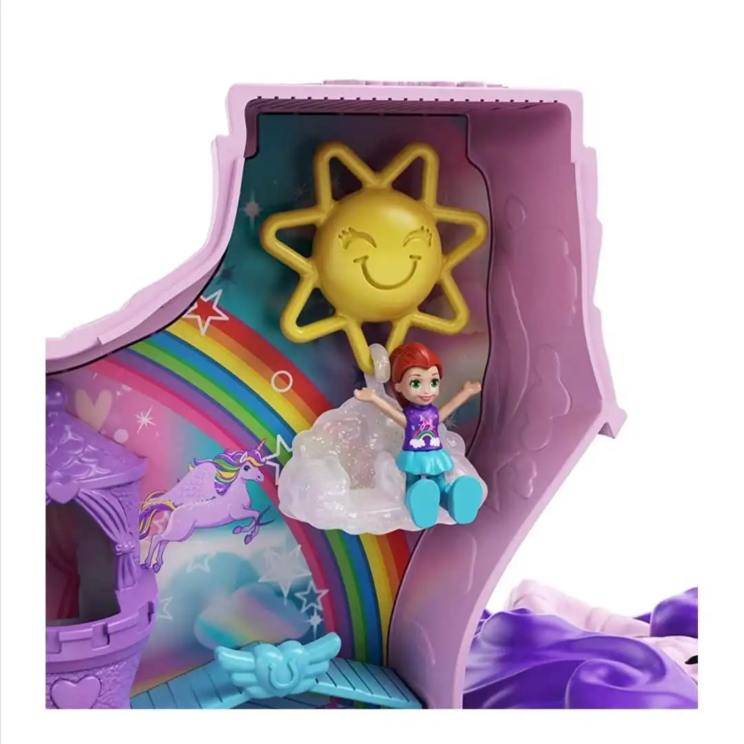 Оригинальные карманные игрушки Minil Polly кукла единорог домик для маленьких