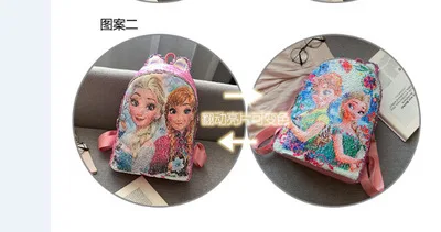 Новый рюкзак Disney для принцессы Холодное сердце сумка Эльзы женская школьная